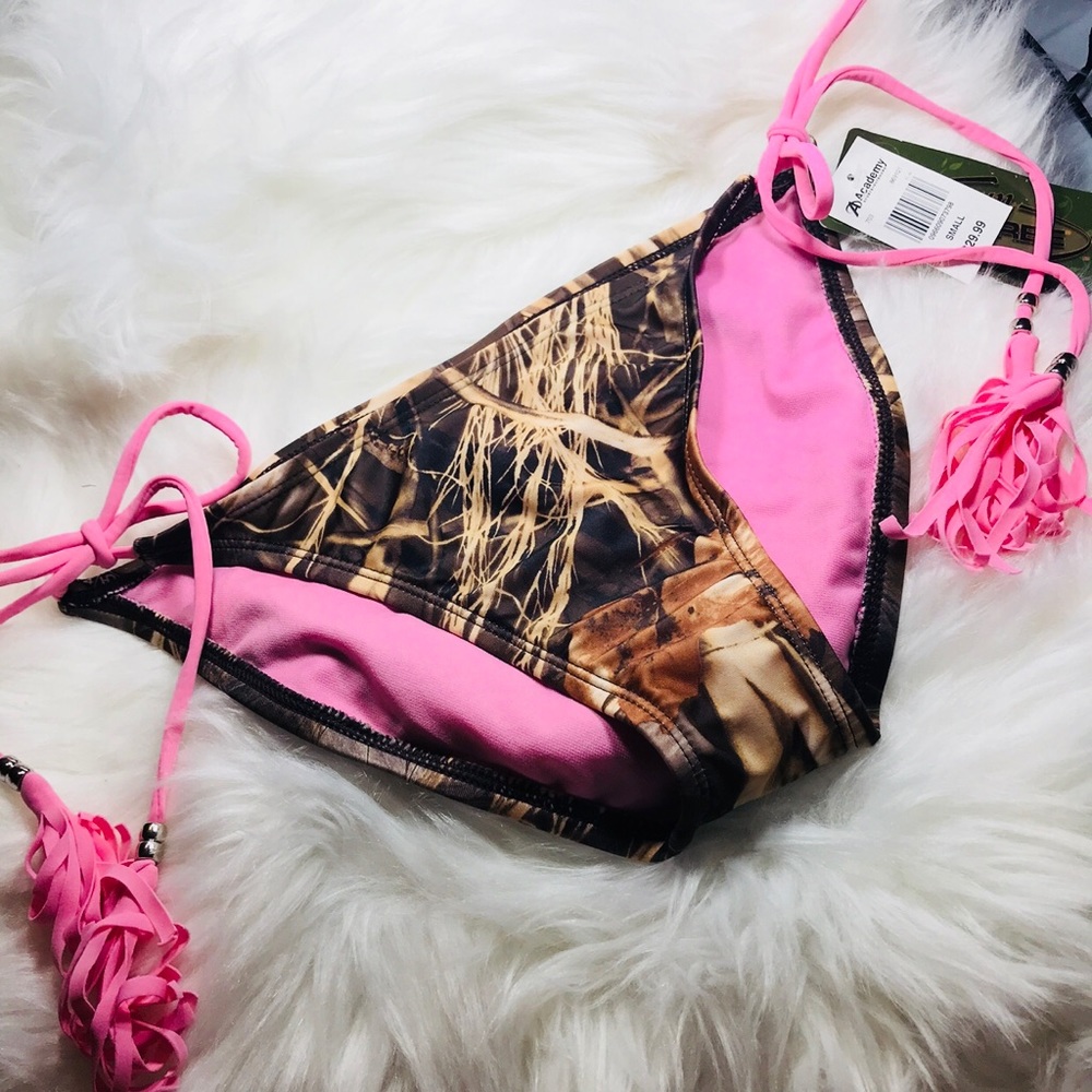 💖NWT Team Realtree SMALL Bikini Bottom Camouflage
